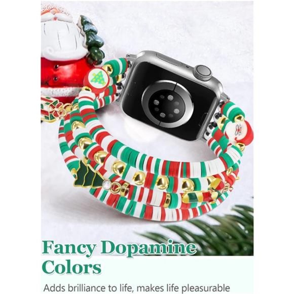 Christmas Holiday Winter Watch Band compatible with Apple Watch 38/40/41 - Picture 7 of 7